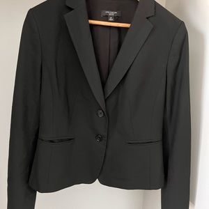 Ann Taylor, Black Blazer, Petite 6